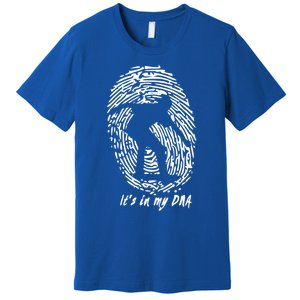 Skateboarding ItS In My Dna Gift For Skaters Gift Premium T-Shirt