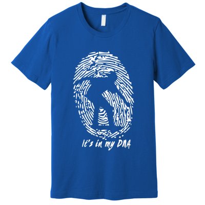 Skateboarding ItS In My Dna Gift For Skaters Gift Premium T-Shirt