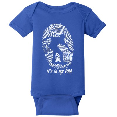 Skateboarding ItS In My Dna Gift For Skaters Gift Baby Bodysuit