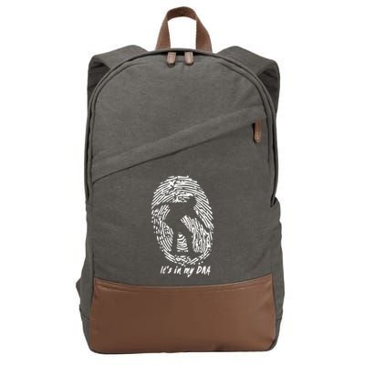 Skateboarding ItS In My Dna Gift For Skaters Gift Cotton Canvas Backpack