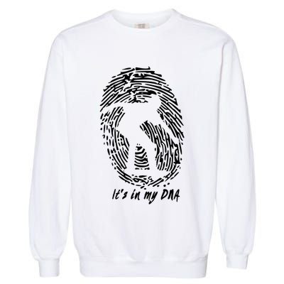 Skateboarding ItS In My Dna Gift For Skaters Gift Garment-Dyed Sweatshirt