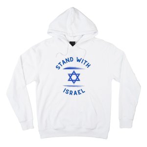 Support Israel I Stand With Israel Israeli Flag Hoodie