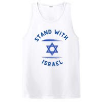 Support Israel I Stand With Israel Israeli Flag PosiCharge Competitor Tank