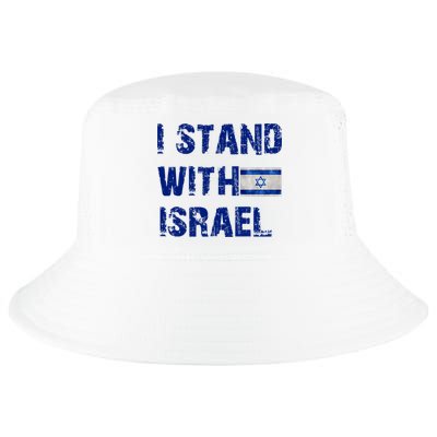 Support Israel I Stand With Israel Israeli Flag Pray For Israel Cool Comfort Performance Bucket Hat