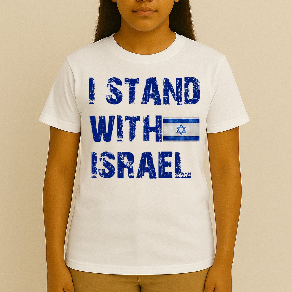 Support Israel I Stand With Israel Israeli Flag Pray For Israel T-Shirt