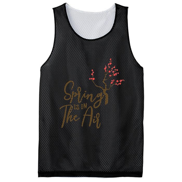 Spring Is In The Air Nature Mesh Reversible Basketball Jersey Tank