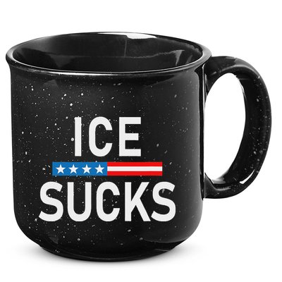 Support Immigrants Ice Sucks 15oz Campfire Ceramic Mug
