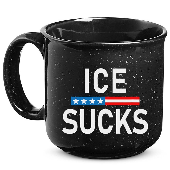 Support Immigrants Ice Sucks 15oz Campfire Ceramic Mug