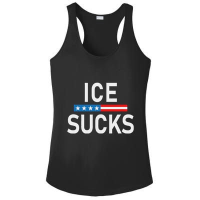 Support Immigrants Ice Sucks Ladies PosiCharge Competitor Racerback Tank