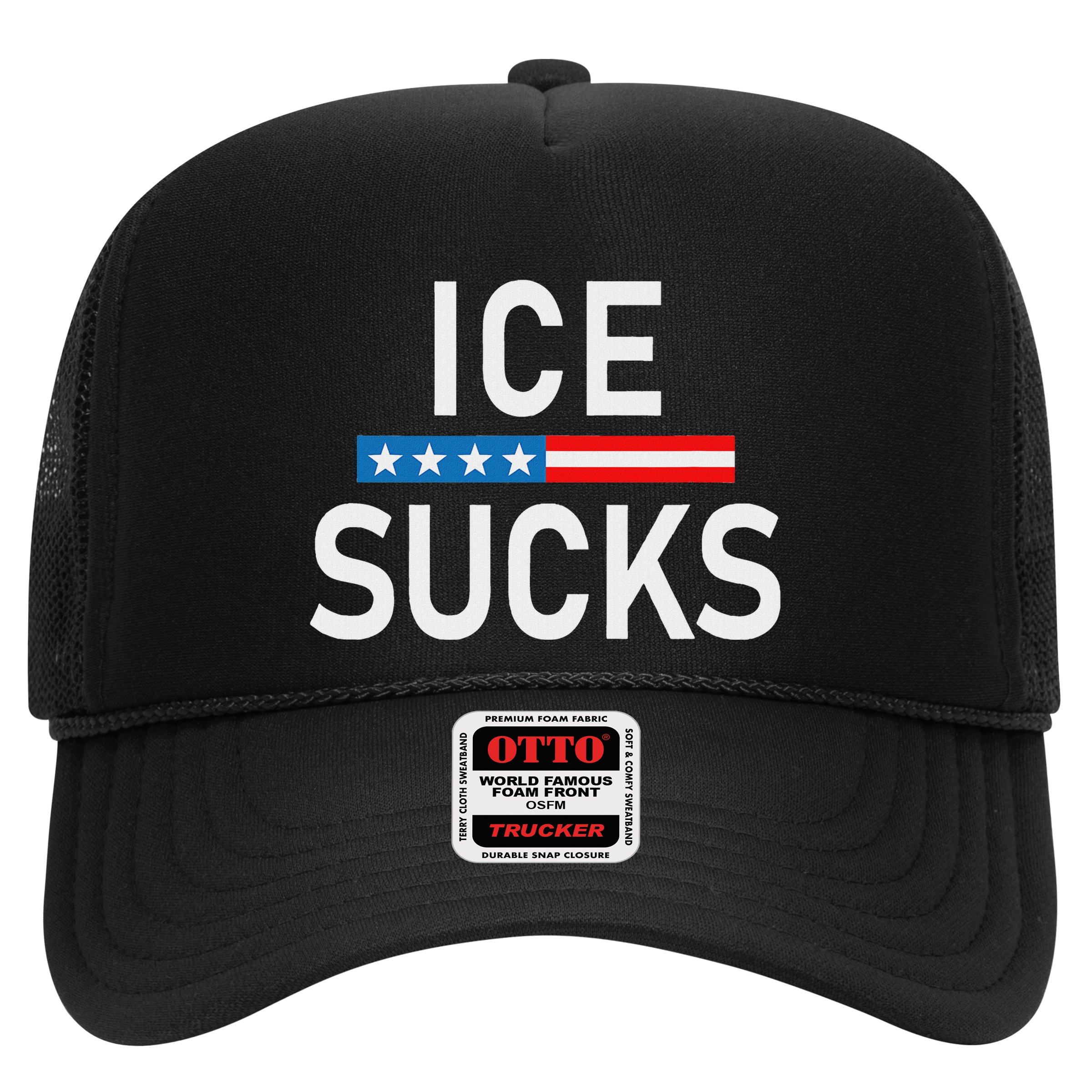 Support Immigrants Ice Sucks Trucker Hat