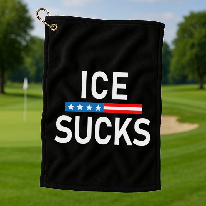 Support Immigrants Ice Sucks Golf Towel