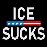Support Immigrants Ice Sucks Cropped Pullover Crew