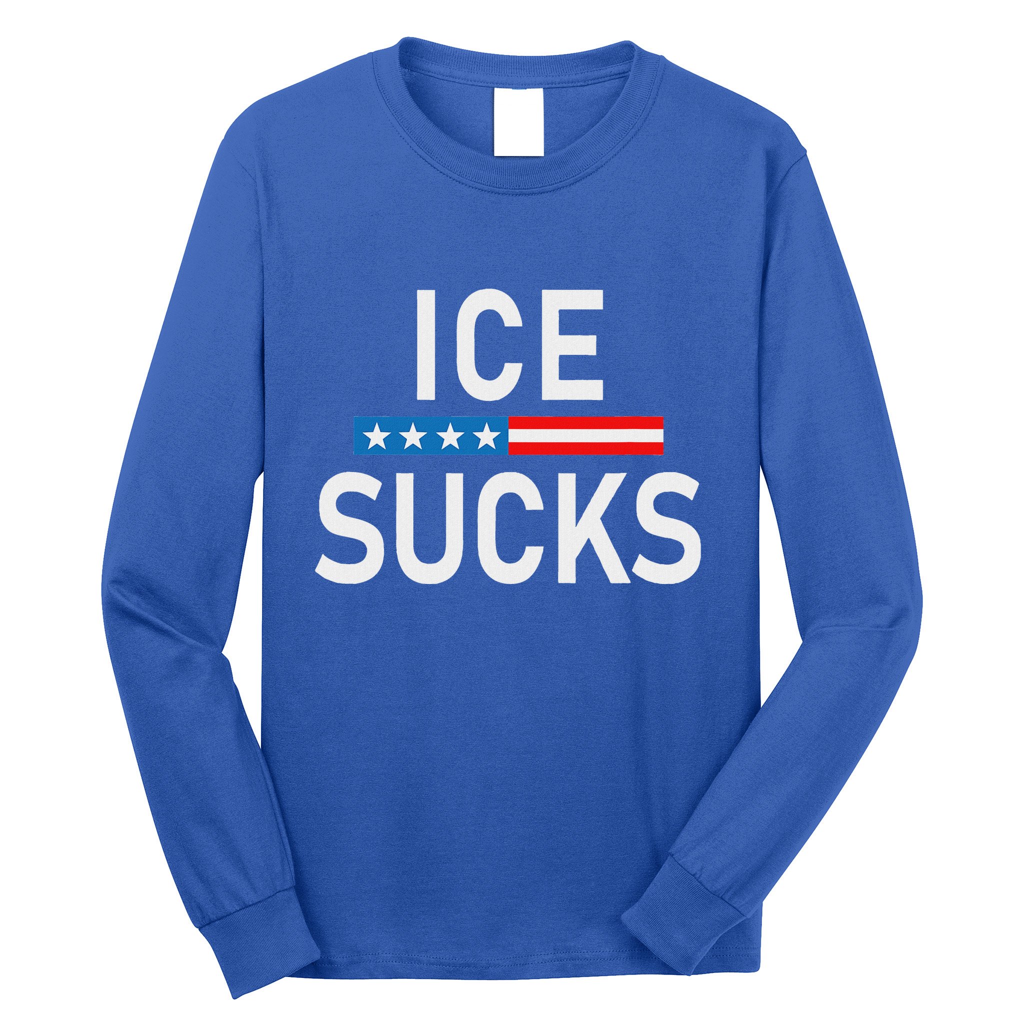 Support Immigrants Ice Sucks Long Sleeve Shirt
