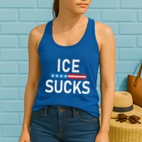 Support Immigrants Ice Sucks Womens Tank Top