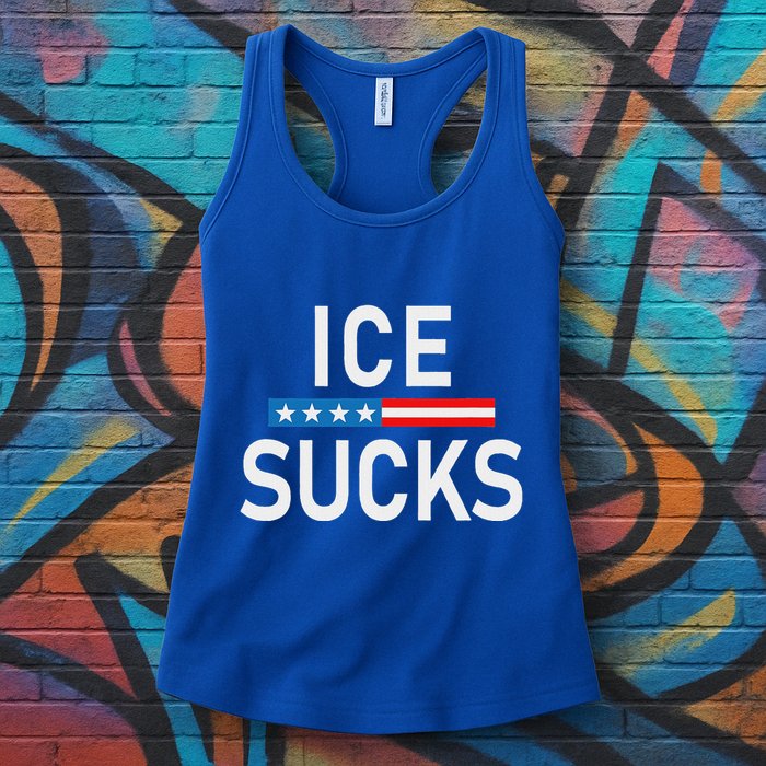 Support Immigrants Ice Sucks Womens Tank Top