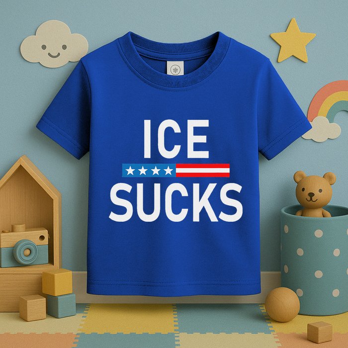 Support Immigrants Ice Sucks Toddler T-Shirt