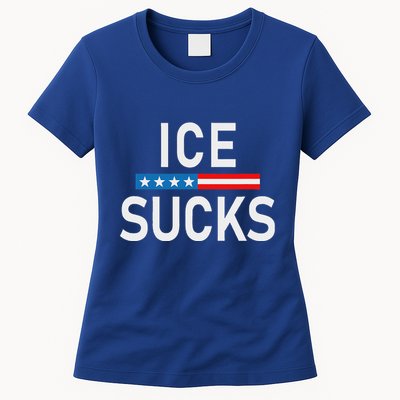 Support Immigrants Ice Sucks Womens T-Shirt