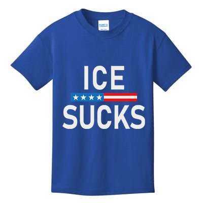 Support Immigrants Ice Sucks Kids T-Shirt