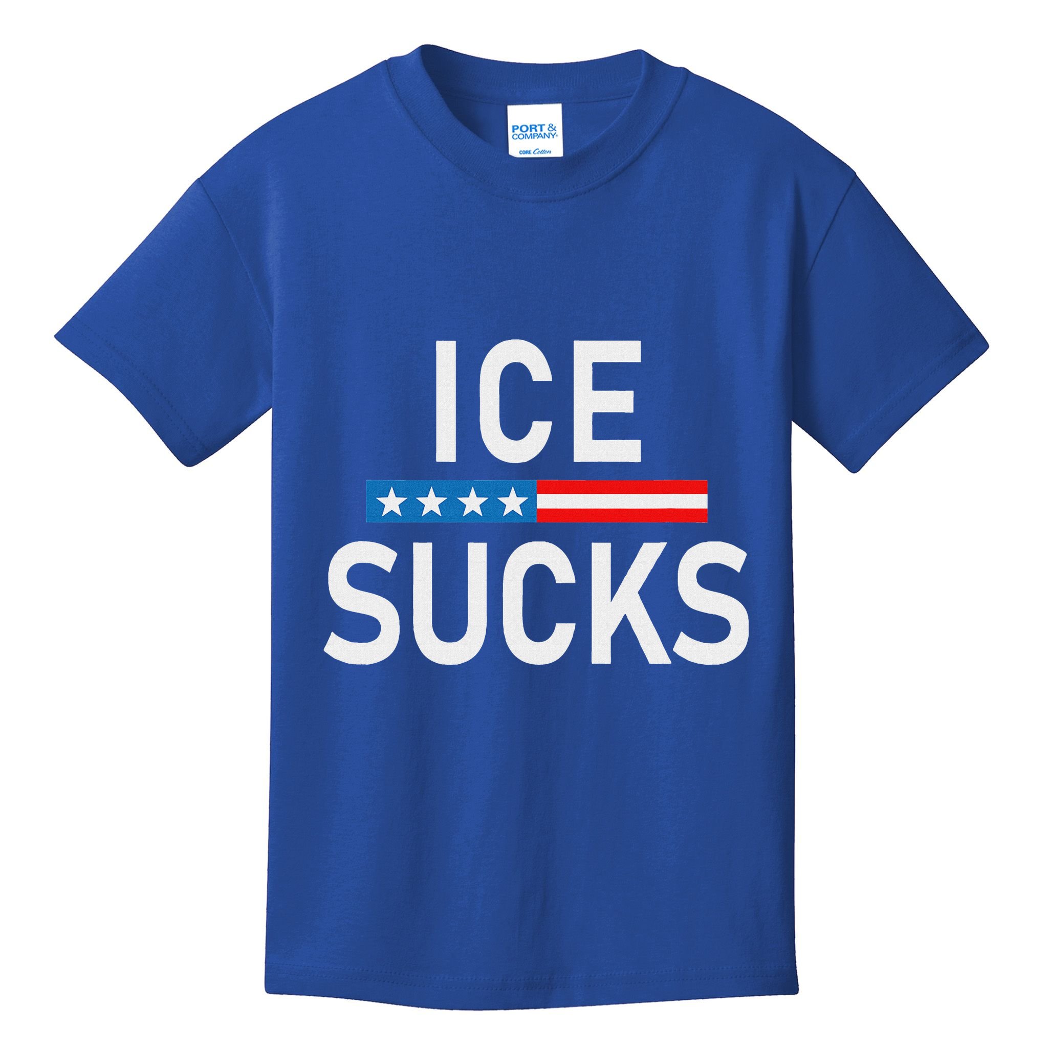 Support Immigrants Ice Sucks Kids T-Shirt