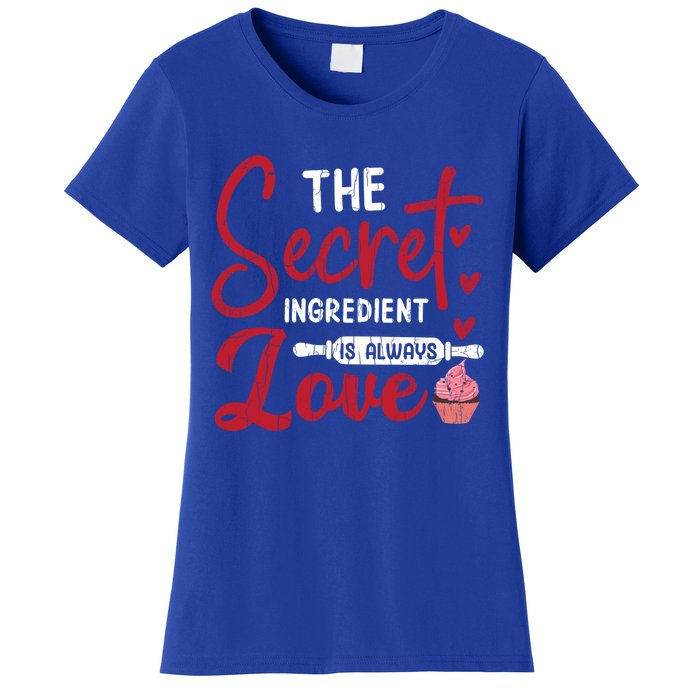 Secret Ingredient Is Love Valentines Day Graphic Great Gift Women's T-Shirt