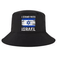 Support Israel I Stand With Israel Israeli Flag Cool Comfort Performance Bucket Hat