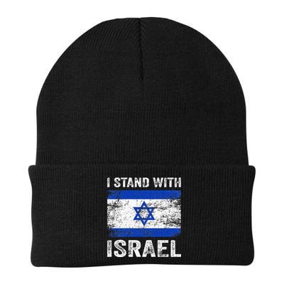 Support Israel I Stand With Israel Israeli Flag Beanie