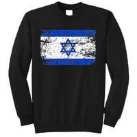 Support Israel I Stand With Israel Israeli Flag Sweatshirt