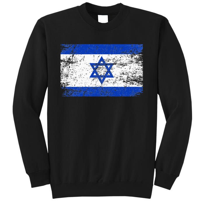 Support Israel I Stand With Israel Israeli Flag Sweatshirt