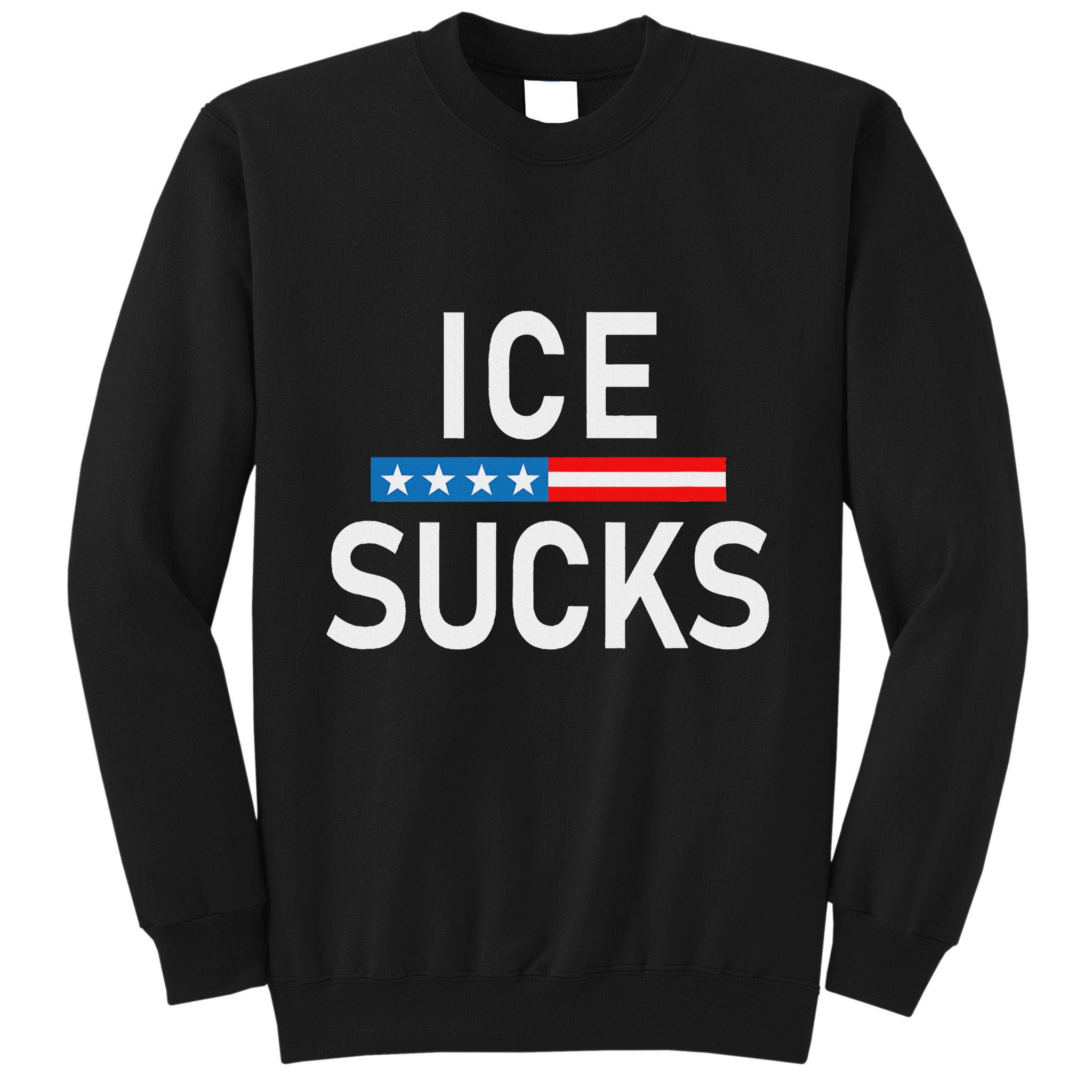 Support Immigrants Ice Sucks Tall Sweatshirt