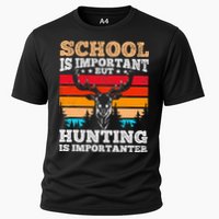 School Is Important But Hunting Is Importanter Hunting Performance Shirt
