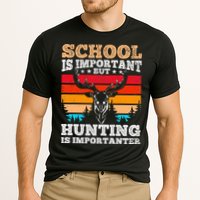 School Is Important But Hunting Is Importanter Hunting Performance Shirt