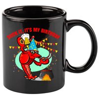 Suck It It's My Birthday Funny Crawfish Boil Birthday 11oz C Handle Ceramic Mug
