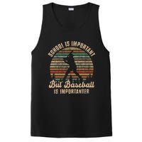 School Is Important But Baseball Is Importanter For Kids PosiCharge Competitor Tank