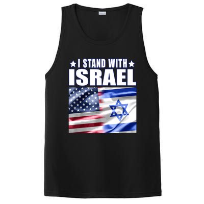 Support Israel I Stand With Israel Us Israel Flag Combined PosiCharge Competitor Tank