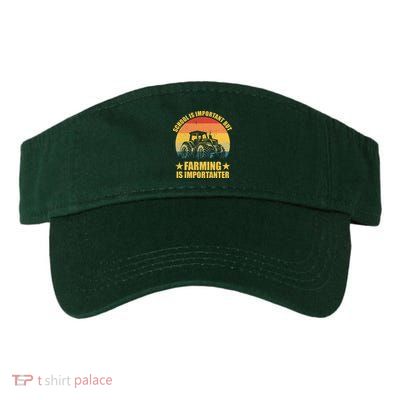 School Is Important Farming Is Importanter Visor
