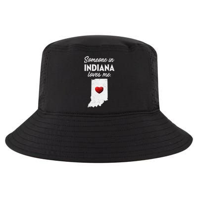 Someone In Indiana Loves Me Indiana Cool Comfort Performance Bucket Hat