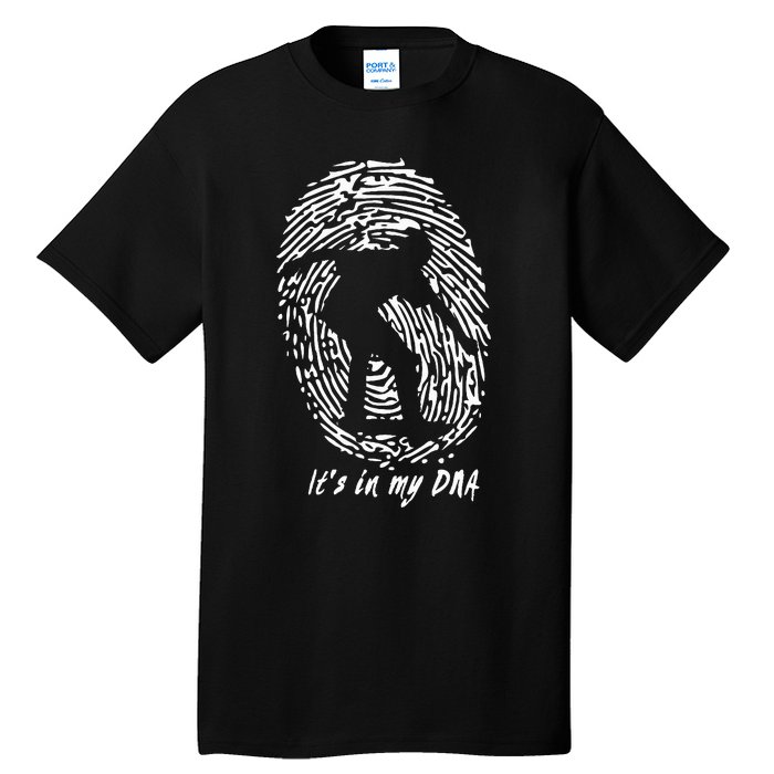 Skateboarding ItS In My Dna Gift For Skaters Tall T-Shirt