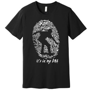 Skateboarding ItS In My Dna Gift For Skaters Premium T-Shirt