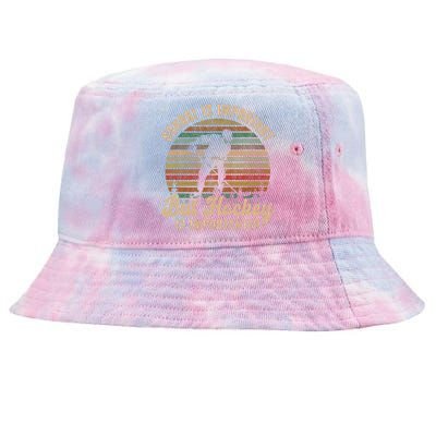 School Is Important But Hockey Is Importanter Tie-Dyed Bucket Hat