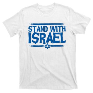 Support Israel I Stand With Israel Israeli Flag Support Israel Strong T-Shirt