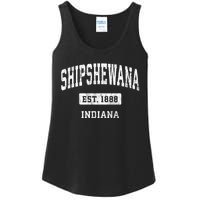 Shipshewana Indiana In Vintage Sports Established Design Ladies Essential Tank