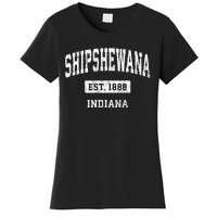 Shipshewana Indiana In Vintage Sports Established Design Women's T-Shirt