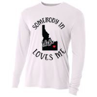Somebody In Idaho Loves Me Cooling Performance Long Sleeve Crew