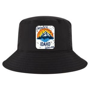 Someone In Idaho Loves Me Cool Comfort Performance Bucket Hat