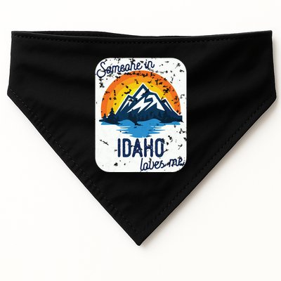 Someone In Idaho Loves Me USA-Made Doggie Bandana