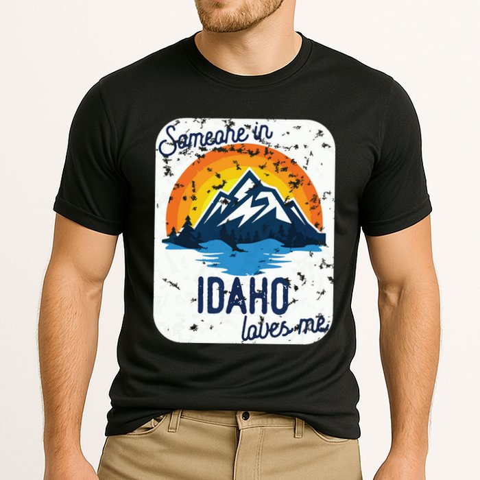 Someone In Idaho Loves Me Cooling Performance Crew T-Shirt