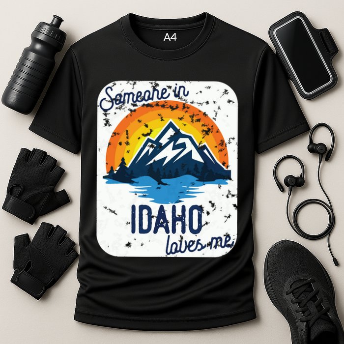 Someone In Idaho Loves Me Cooling Performance Crew T-Shirt