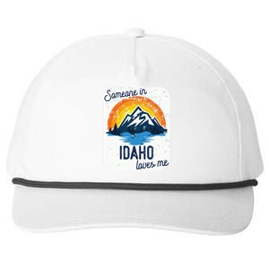 Someone In Idaho Loves Me Snapback Five-Panel Rope Hat