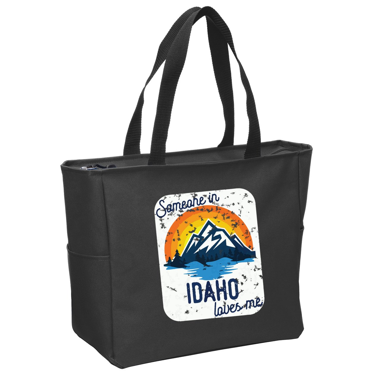 Someone In Idaho Loves Me Zip Tote Bag