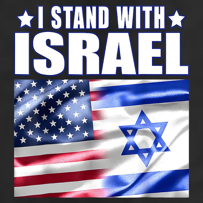 Support Israel I Stand With Israel Us Israel Flag Combined Cool Comfort Performance Bucket Hat